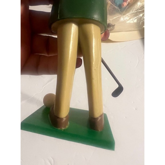 Golfer Cake Topper Wilton 6” 1972 - Picture 8 of 8